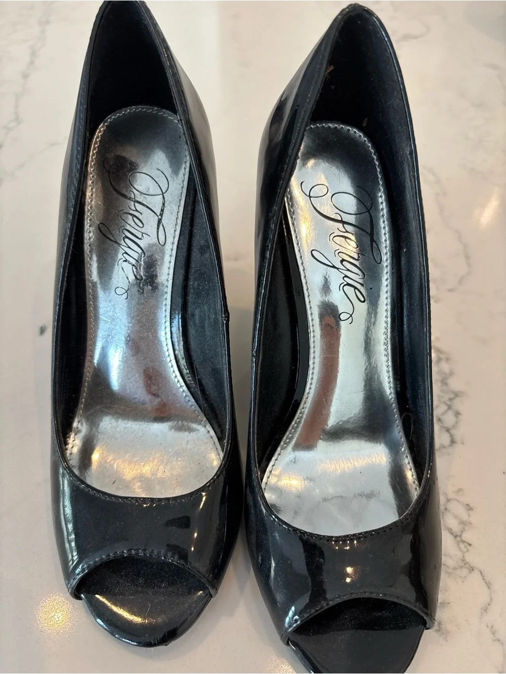 Fergie glossy patent